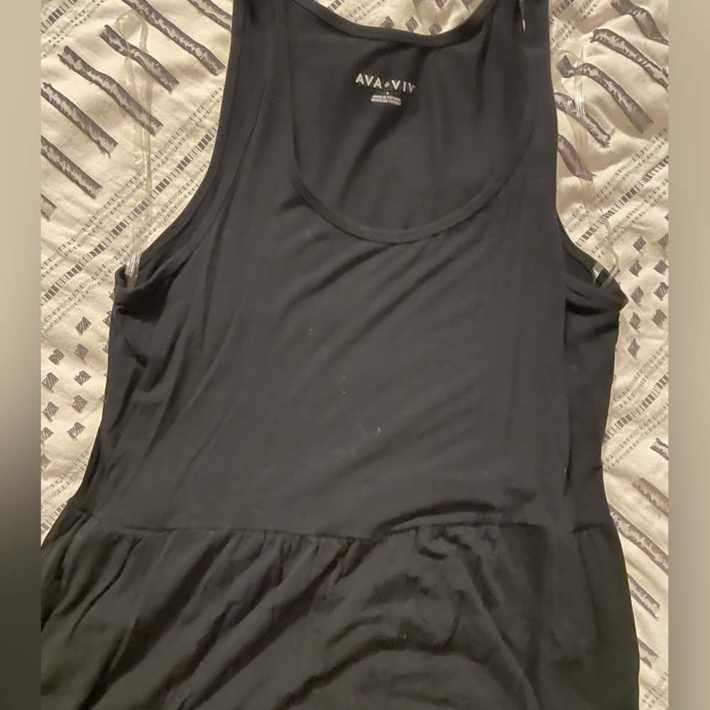 Simple maxi tank dress